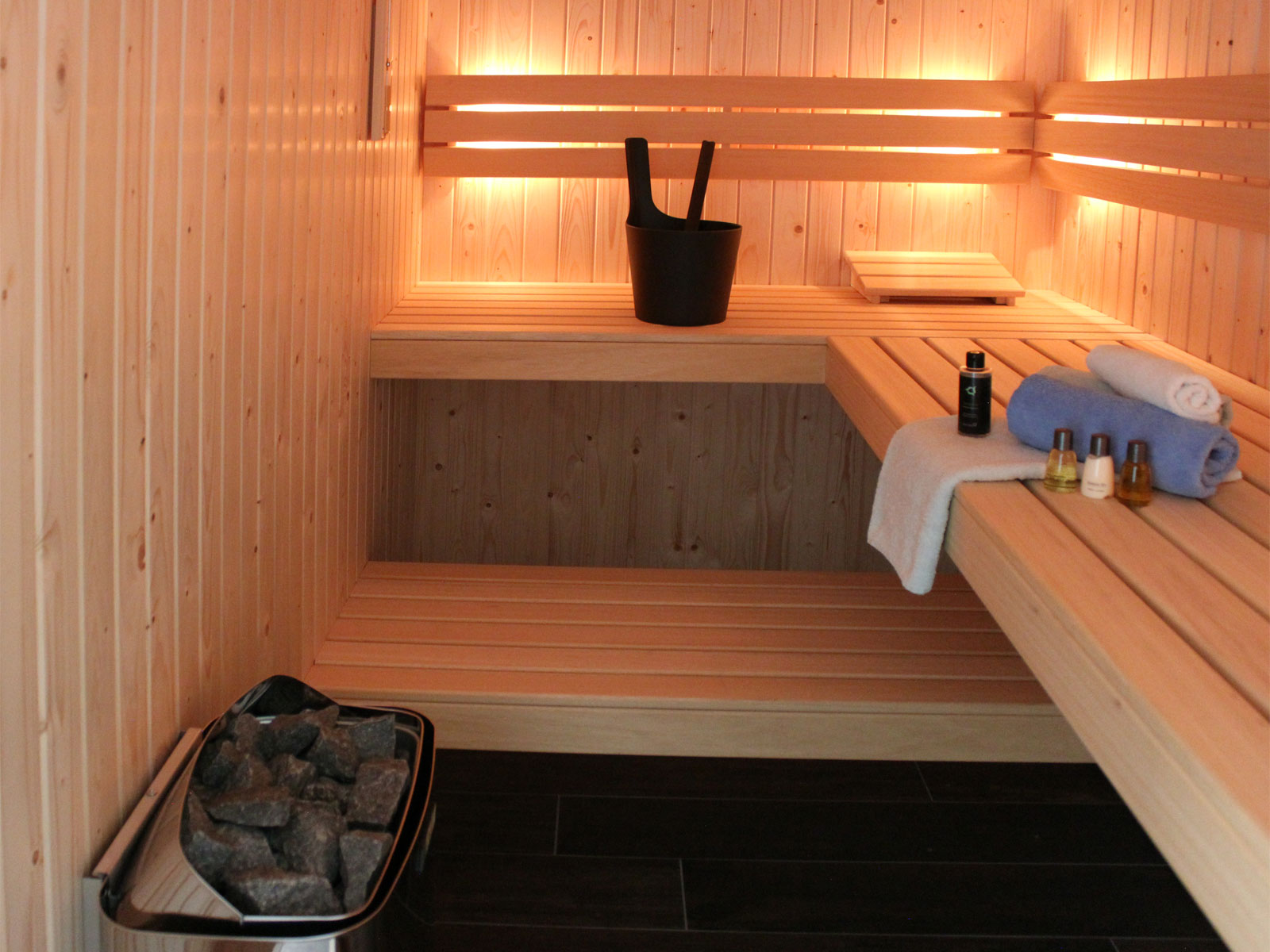 Sauna 6 persoons Landhuis de Luxe